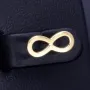 Unendlichkeit - Infinity- Symbol -Ohrstecker in edlem 585 / 14K Gold