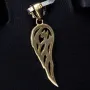 Flügel aus Gold - Engelsflügel - Anhänger aus Gelbgold 14k (585)