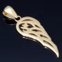 Flügel aus Gold - Engelsflügel - Anhänger aus Gelbgold 14k (585)