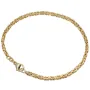 Massives Königsarmband aus Gold (585er 14k Gold), ca. 3mm Breite, ca. 24cm lang, ca. 13g - Made in Germany !