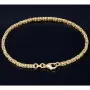 Massives Königsarmband aus Gold (585er 14k Gold), ca. 3mm Breite, ca. 24cm lang, ca. 13g - Made in Germany !