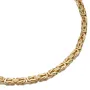 Massives Königsarmband aus Gold (585er 14k Gold), ca. 3mm Breite, ca. 24cm lang, ca. 13g - Made in Germany !