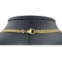 Exquisites Collier für Damen in modernem Design in hochwertigem 585 (14k) Gold ca. 45 cm Länge