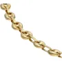Bohnenkette aus 585er (14 Karat) Gelbgold (ca. 65 cm; 6 mm, 20g)