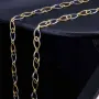 Sehr schöne, luftige Halskette mit aus 14K / 585 Gold (14K/585 Bicolor Gelbgold und Weißgold) ca. 50 cm