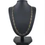 Sehr schöne, luftige Halskette mit aus 14K / 585 Gold (14K/585 Bicolor Gelbgold und Weißgold) ca. 50 cm