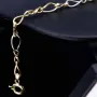 Edles Bicolor - Damen- Armband aus hochwertigem 14K 585er Weiß- und Gelbgold (ca. 20,5 cm Länge)