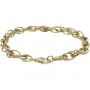 leichtes Damenarmband aus 14K-Gold 585er in 19 cm Länge