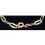 Exquisites Gold-Amband für Damen aus hochwertigem 14K 585 Gelbgold (ca. 20 cm Länge, 5mm Breite)
