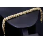 Königsarmband aus edlem 585er 14k Gelbgold, ca. 5,5mm breit, 22cm lang