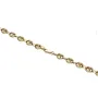 Bohnenkette aus 585er (14 Karat) Gelbgold (ca. 56 cm; 17,5g)