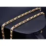 Exquisite, kurzgliedrige Ankerkette aus hochwertigem 585 / 14K Gold , ca. 55 cm Länge 4,5mm