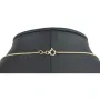 Edle Schlangenkette für Damen aus glänzendem 585er (14k) Gold in ca. 50cm, 1mm