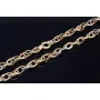 Modische Halskette (Collier) aus hochwertigem 14K 585 Weiß- und Gelbgold (Bicolor) ca. 50cm