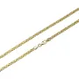 Königskette aus glänzendem 14k (585) Gold in ca. 70 cm Länge (Breite: ca. 2mm)