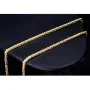 Königskette aus glänzendem 14k (585) Gold in ca. 70 cm Länge (Breite: ca. 2mm)