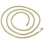 Königskette aus glänzendem 14k (585) Gold in ca. 70 cm Länge (Breite: ca. 2mm)