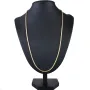 Königskette aus glänzendem 14k (585) Gold in ca. 70 cm Länge (Breite: ca. 2mm)