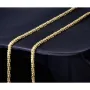 Königskette aus glänzendem 14k (585) Gold in ca. 70 cm Länge (Breite: ca. 2mm)