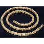Exquisite XL-Königskette aus funkelndem 585er Gold (14 K) (ca. 33,6g, 60cm, 5mm)