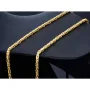 Erstklassige Königskette aus massivem 14K Gold (585) in 65 cm Länge; ca. 2,5mm breit - Made in Germany mit FBM Stempel