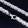 Mega 8mm breite Königskette aus 925 Sterling - Silber (ca. 70cm Länge, ca. 250g)