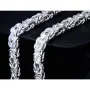 Mega 8mm breite Königskette aus 925 Sterling - Silber (ca. 70cm Länge, ca. 250g)