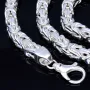 Mega 8mm breite Königskette aus 925 Sterling - Silber (ca. 70cm Länge, ca. 250g)