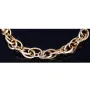 Schönes Bicolor Goldarmband für Damen aus edlem 585 14K Weißgold und Gelbgold (ca. 19 cm Länge)