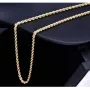 Funkelnde Kordelkette in ca. 60 cm Länge aus hochwertigem 585er Gold 14k ca. 2mm Breite