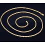 Funkelnde Kordelkette in ca. 60 cm Länge aus hochwertigem 585er Gold 14k ca. 2mm Breite