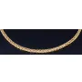 Funkelndes Goldarmband / Fuchsschwanzarmband in stilvollem Design aus hochwertigem 14K 585 Gold (Gelbgold) ca. 20 cm Länge
