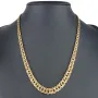 Garibaldi Collier / Goldkette für Damen in stilvollem Design in hochwertigem 333 (8k) Gelbgold in ca. 47-48 cm Länge