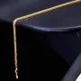 Exquisites Goldarmband / Fuchsschwanzarmband in filigranem Design aus hochwertigem 14K 585 Gold (Gelbgold) ca. 20 cm Länge