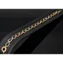 Damen - Armband aus edlem 585er (14k) Tricolor Gelbgold, Roségold und Weißgold ca. 20cm lang