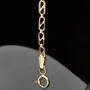 Edles Gold-Armband aus 585er 14k Gelbgold in ca. 19cm Länge und 2,5mm Breite