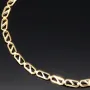 Edles Gold-Armband aus 585er 14k Gelbgold in ca. 19cm Länge und 2,5mm Breite