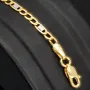 Armband aus 585er (14k) Bicolor Gold (Gelbgold und Weißgold) in ca. 19 cm Länge und 2,5mm Breite