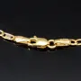 Armband aus 585er (14k) Bicolor Gold (Gelbgold und Weißgold) in ca. 19 cm Länge und 2,5mm Breite
