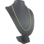 Prunkvolle Kordelkette aus funkelndem 585er Gold 14k, ca. 55cm 2,5mm