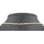 Prunkvolle Kordelkette aus funkelndem 585er Gold 14k, ca. 55cm 2,5mm
