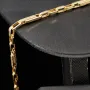 Filigran angefertigtes Designer-Armband aus Gold mit Greco-Muster ca. 21,5 cm lang und 3,5mm breit (585 / 14k)