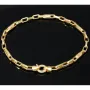 Filigran angefertigtes Designer-Armband aus Gold mit Greco-Muster ca. 21,5 cm lang und 3,5mm breit (585 / 14k)