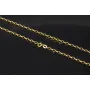 Funkelnde Ankerkette aus edlem Gold (9K, 375 ca. 2,1g Gelbgold) ca. 50cm, 3mm