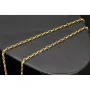 Funkelnde Ankerkette aus edlem Gold (9K, 375 ca. 2,1g Gelbgold) ca. 50cm, 3mm