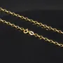 Funkelnde Ankerkette aus edlem Gold (9K, 375 ca. 2,1g Gelbgold) ca. 50cm, 3mm