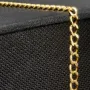Edles Panzerarmband aus glanzvollem 585 14k Gold, ca. 3mm breit, 19cm lang