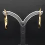 Elegante, klassische Creolen aus edlem 9K / 375 Gelbgold