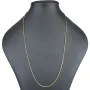 Venezianerkette aus glänzendem 333er Gold (8 Karat) 70cm Länge