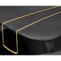 Feines Damencollier aus 585er (14k) Gelbgold mit einem von Zirkoniasteinen besetzten Anhänger in graziösem Design (Länge ca. 45 cm)